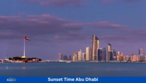 Sunset Abu Dhabi