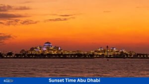 Sunset Abu Dhabi