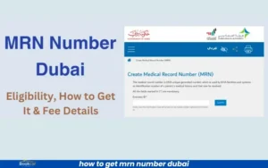 how to get mrn number dubai