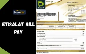 Etisalat bill payment