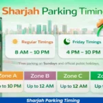 Sharjah Parking timing