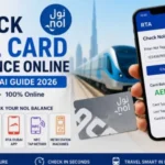 How to Check NOL Card Balance Online RTA Dubai