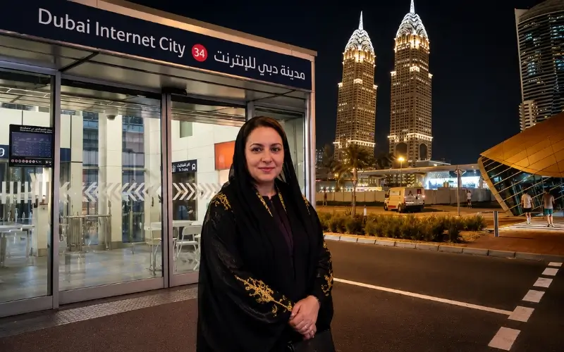 Dubai Internet City Metro Station 2